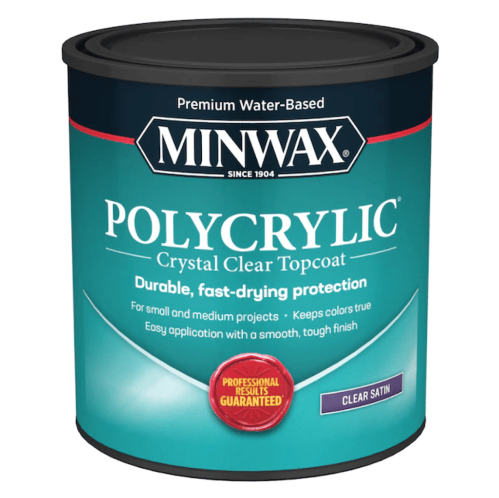 Minwax Polycrylic Clear Satin