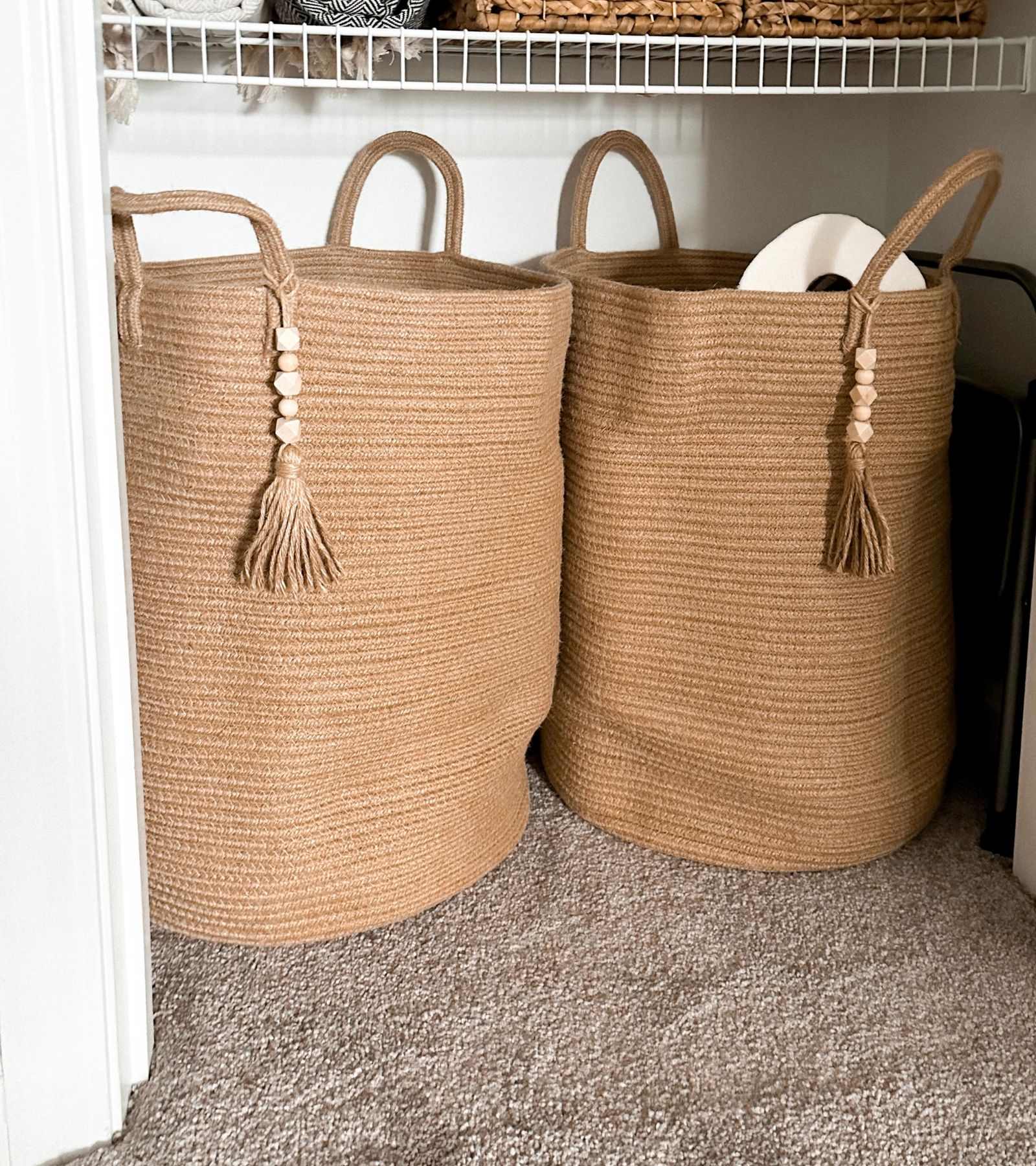 How to Organize a Bathroom Closet (A Method We Swear By!) - Home By Alley