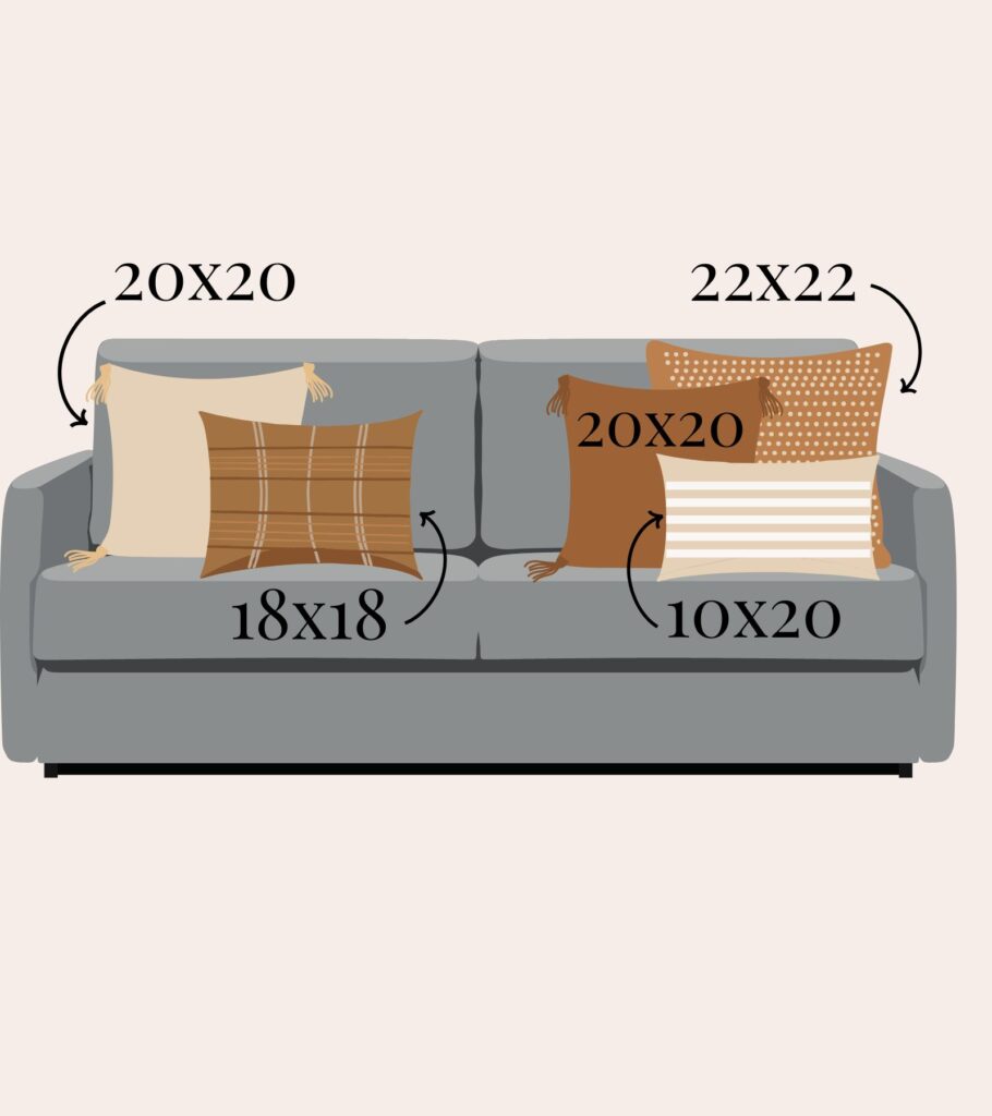 How to Style Couch Pillows