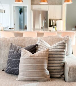 How To Style Couch Pillows So That They Elevate Your Space! - Home By Alley