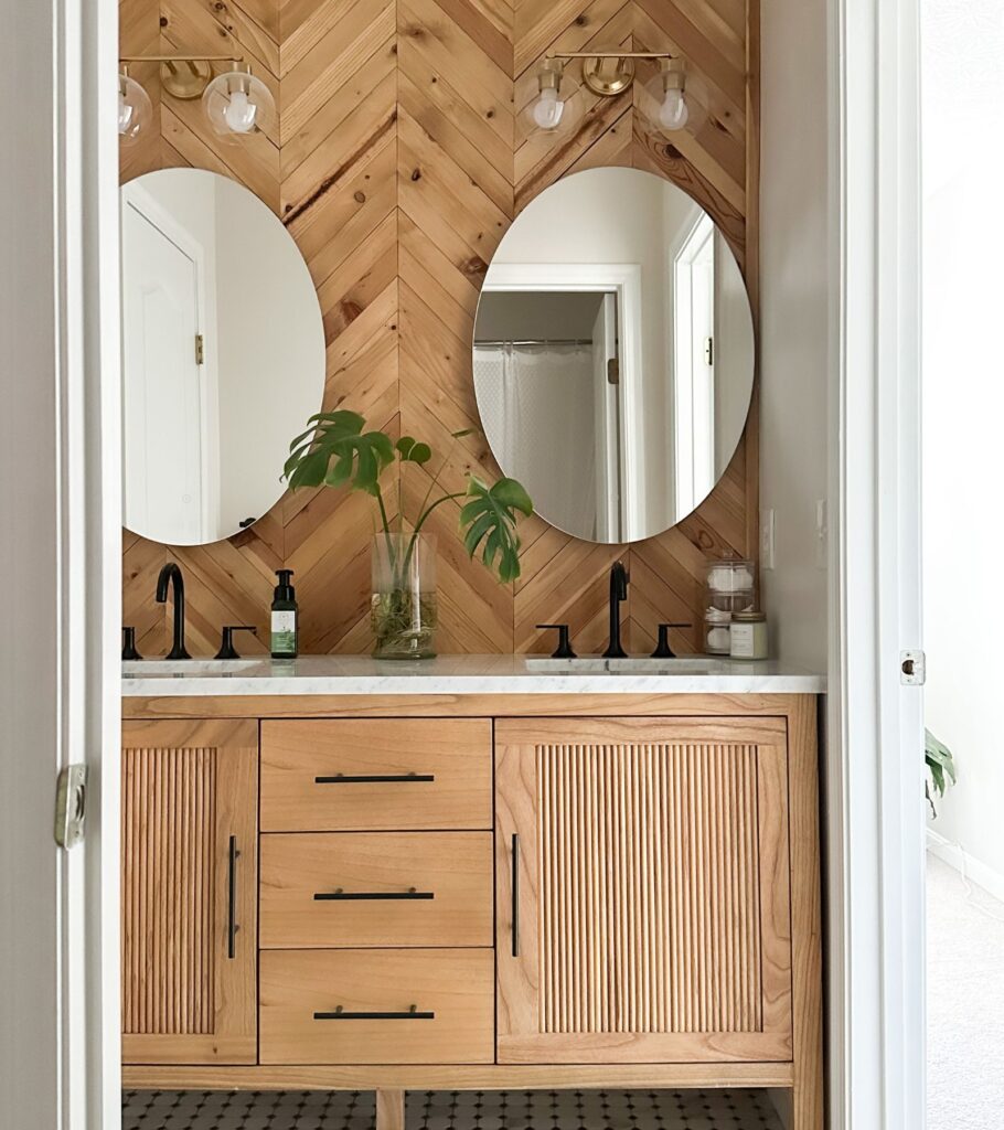 Should Bathroom Mirror Be Same Width As Vanity Complete Size Guide 