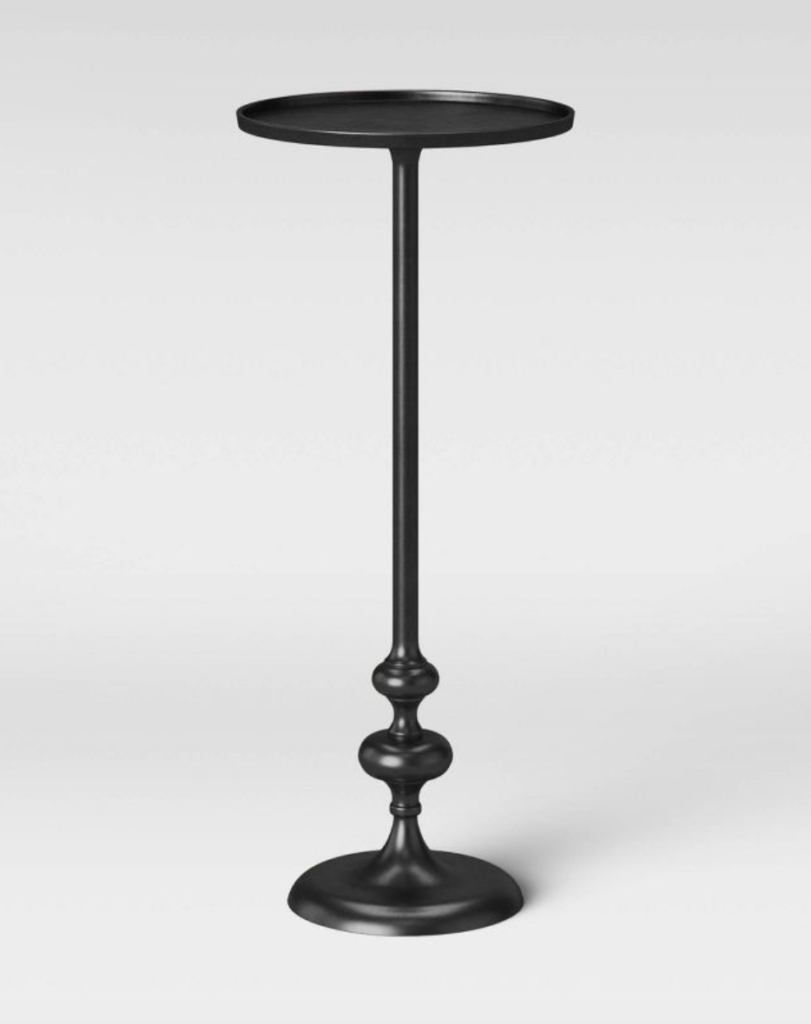 Shop all Threshold
Londonberry Turned Metal Accent Table Black - Threshold