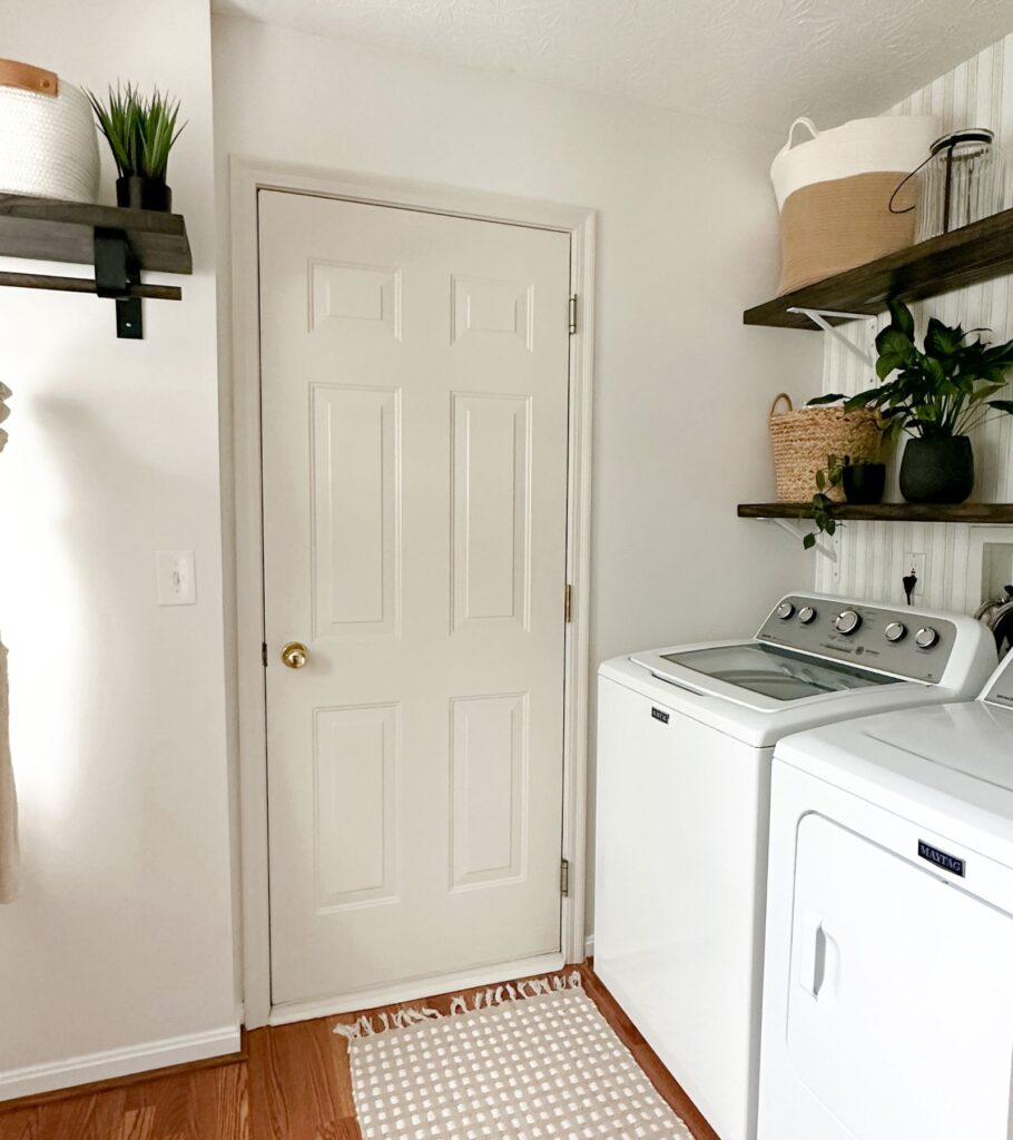 Paint Laundry Room Door - Very Small Laundry Room Ideas