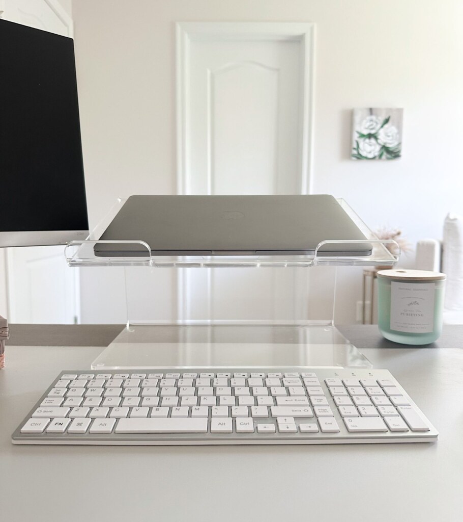 Adjustable Laptop Riser - office desk accessories for her