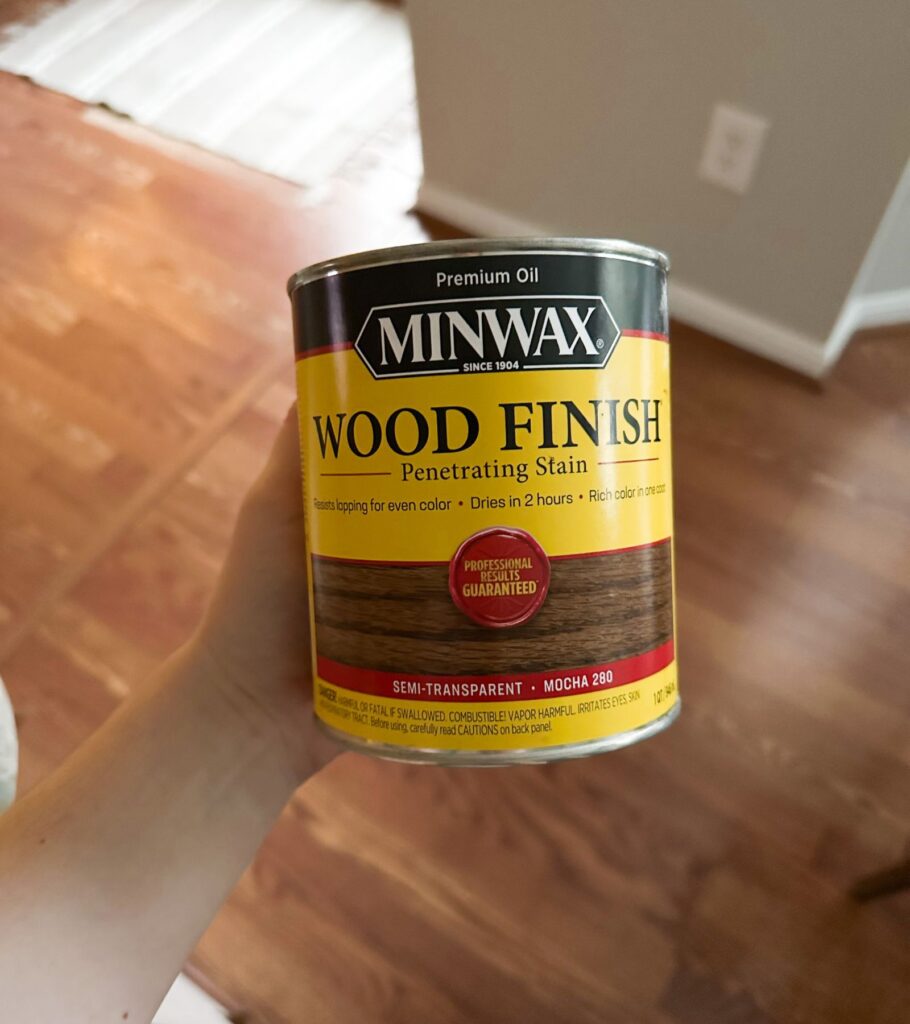 Mocha Minwax Wood Finish Stain