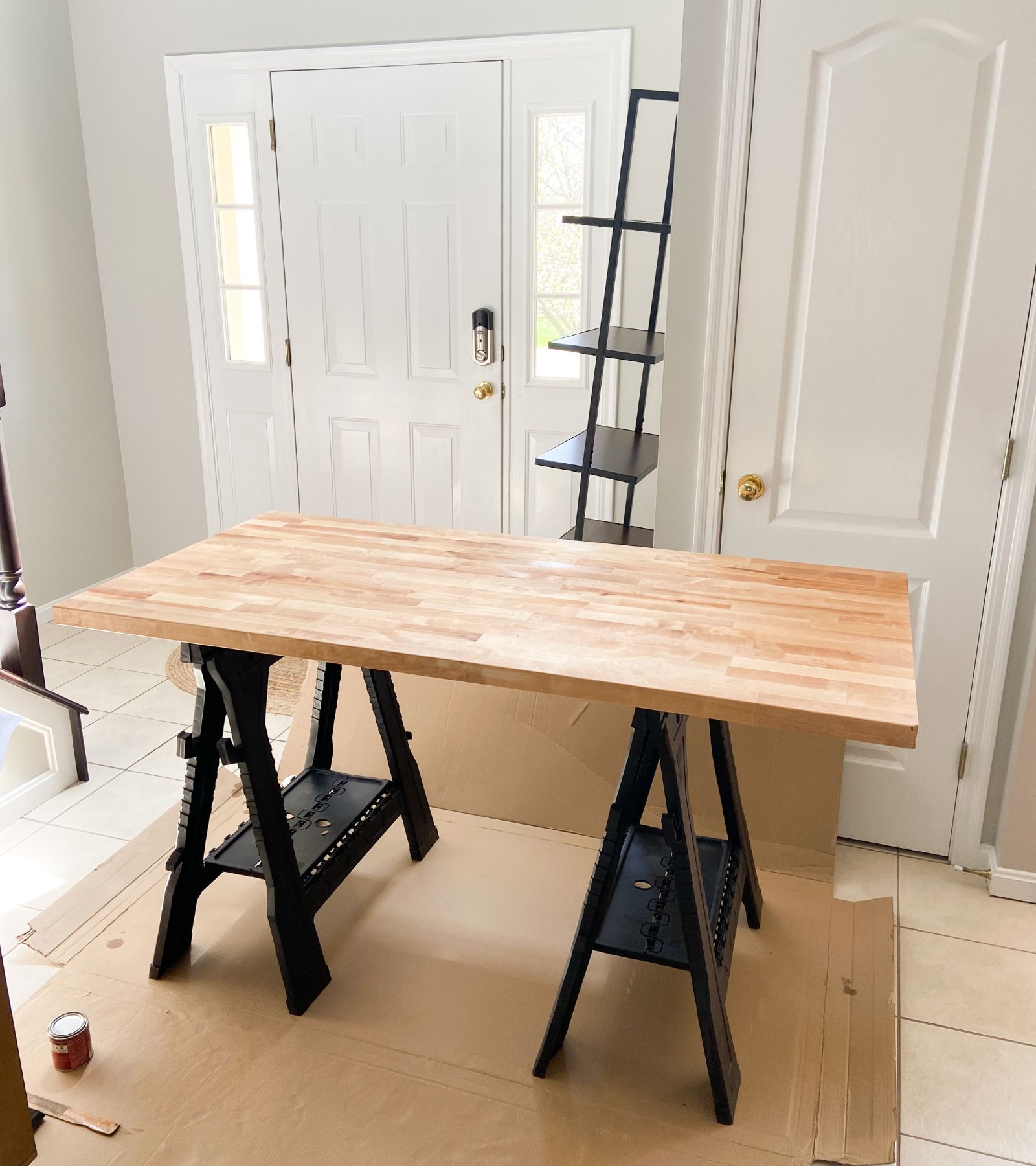 An Extremely Easy Guide On How to Stain Butcher Block Home By Alley