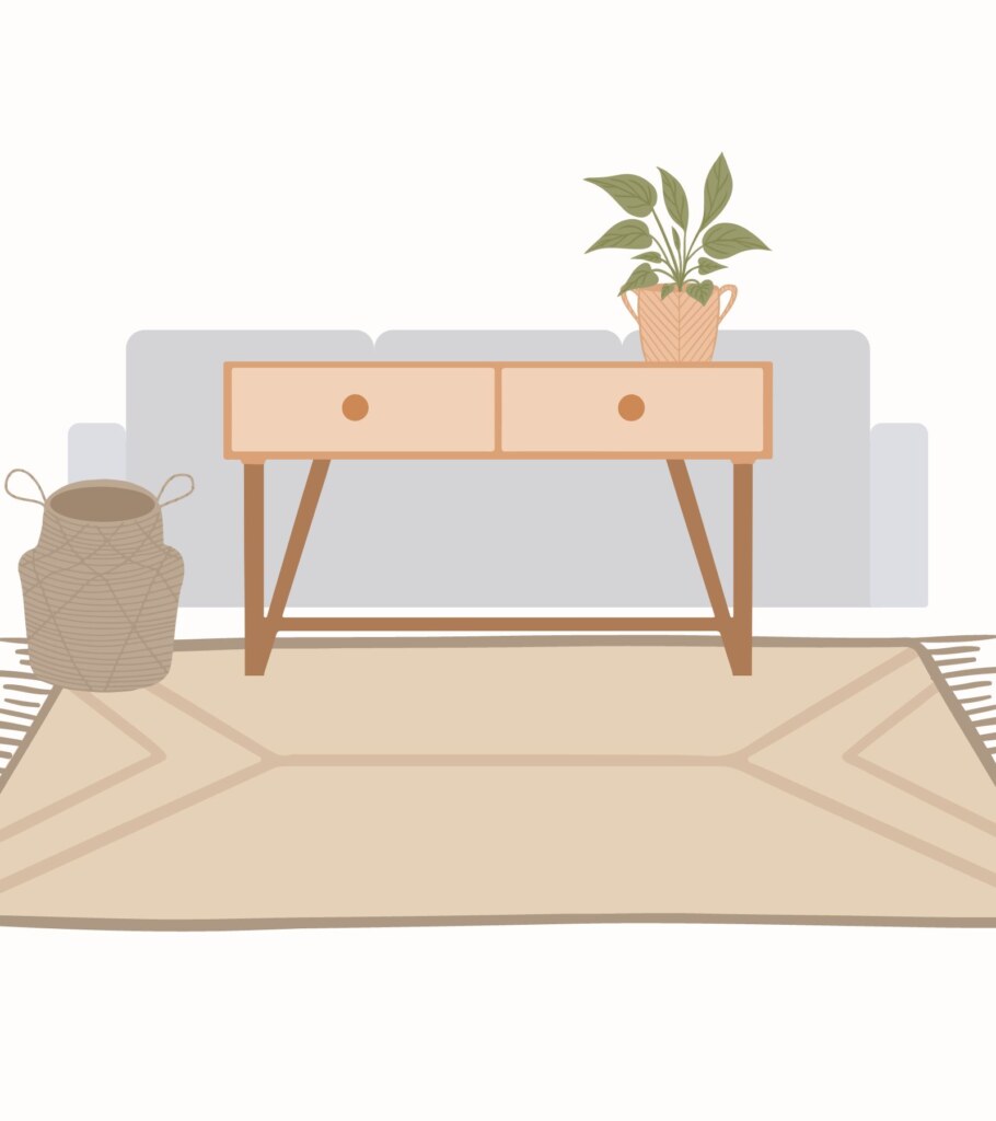 What Are The Best Console Table Dimensions For Behind The Couch