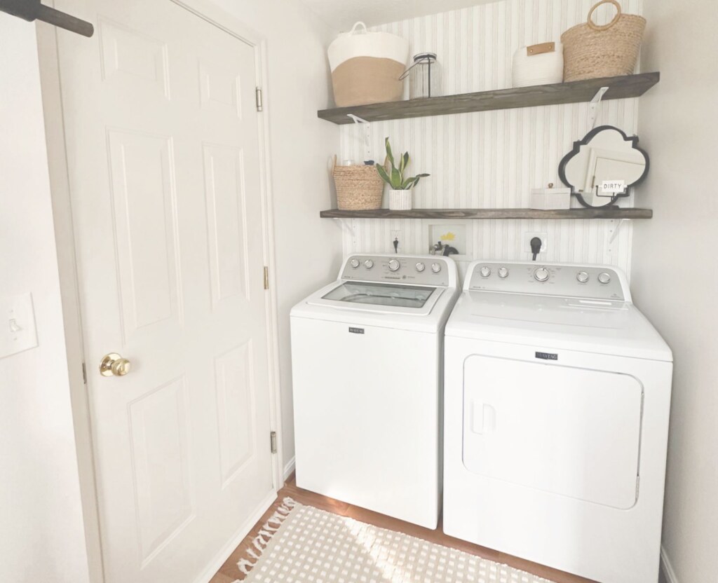 Laundry Room Essentials - things to buy for a new house checklist