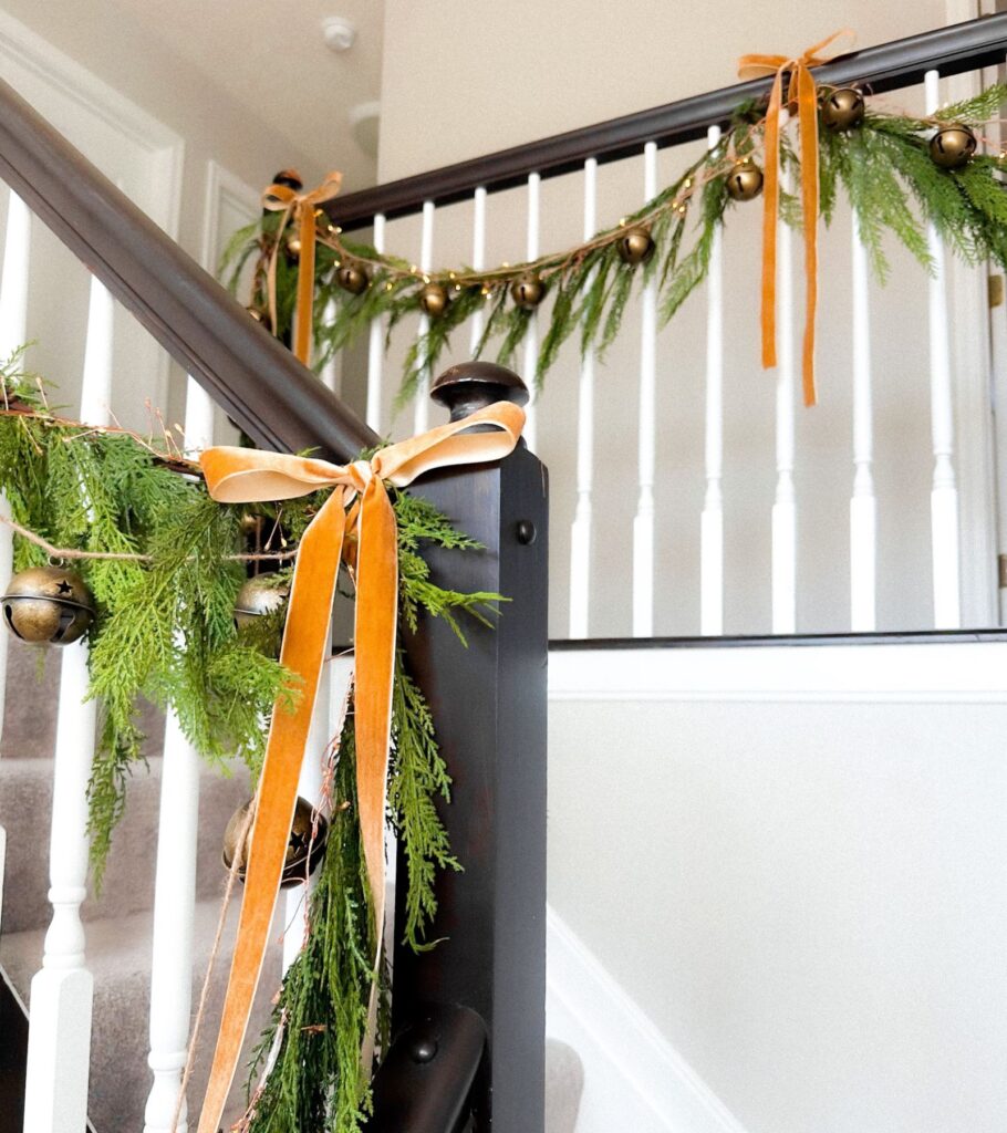 Garland staircase ideas