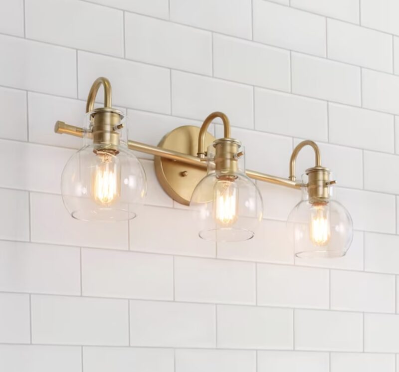 23 Inexpensive Vanity Lights That Make a Serious Statement - Home By Alley