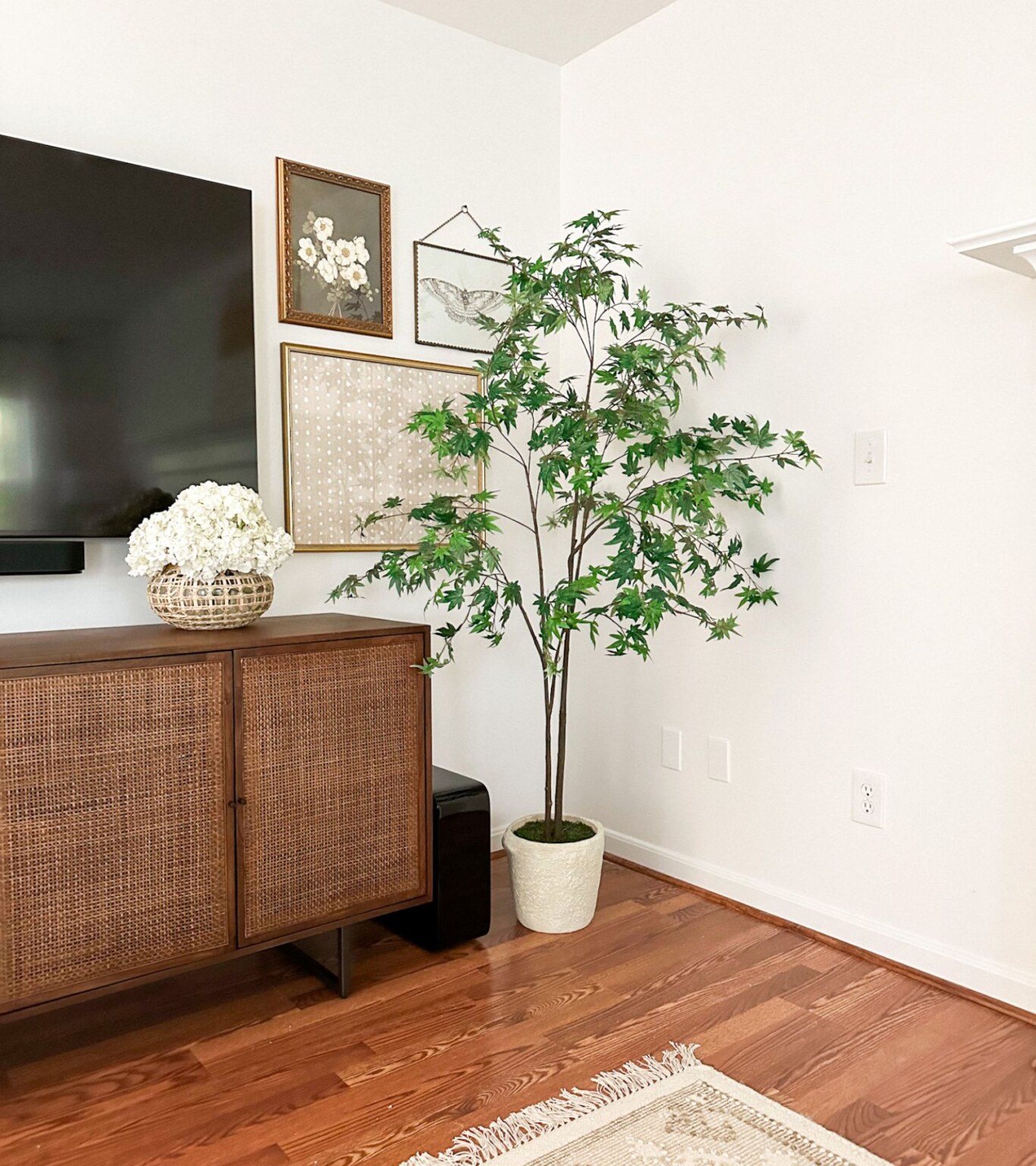 5 Very Sneaky Ways to Hide Wires From Wall Mounted TV - Home By Alley
