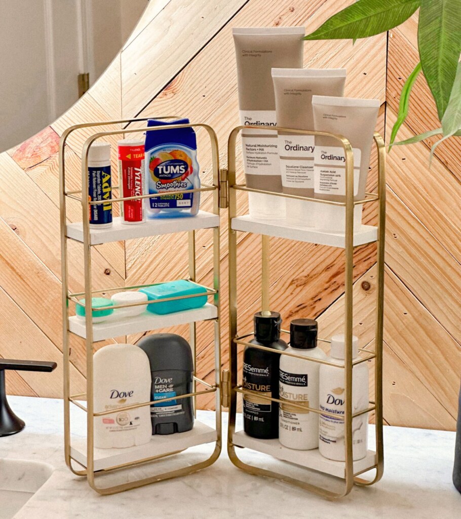 How to Organize Toiletries for Guest Bathroom