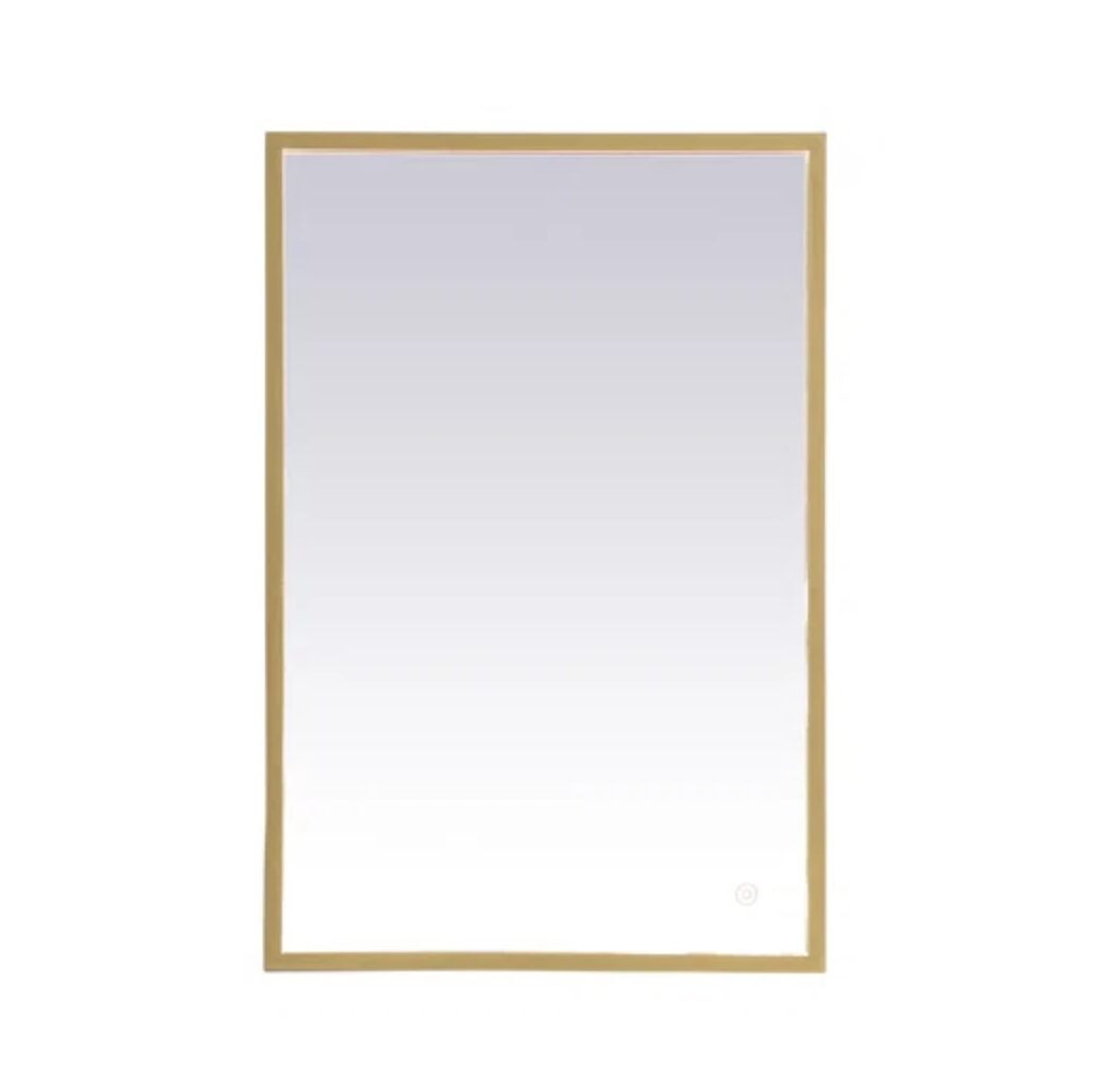 wall-mounted lighted vanity mirrors