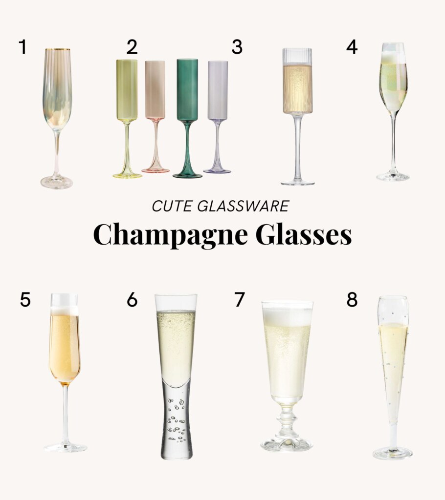 Cute Champagne Glasses