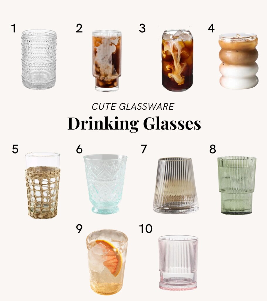 Cute Drinking Glasses