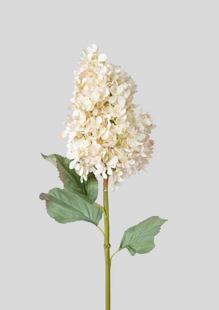 Large Faux Dried Look Cone Hydrangea