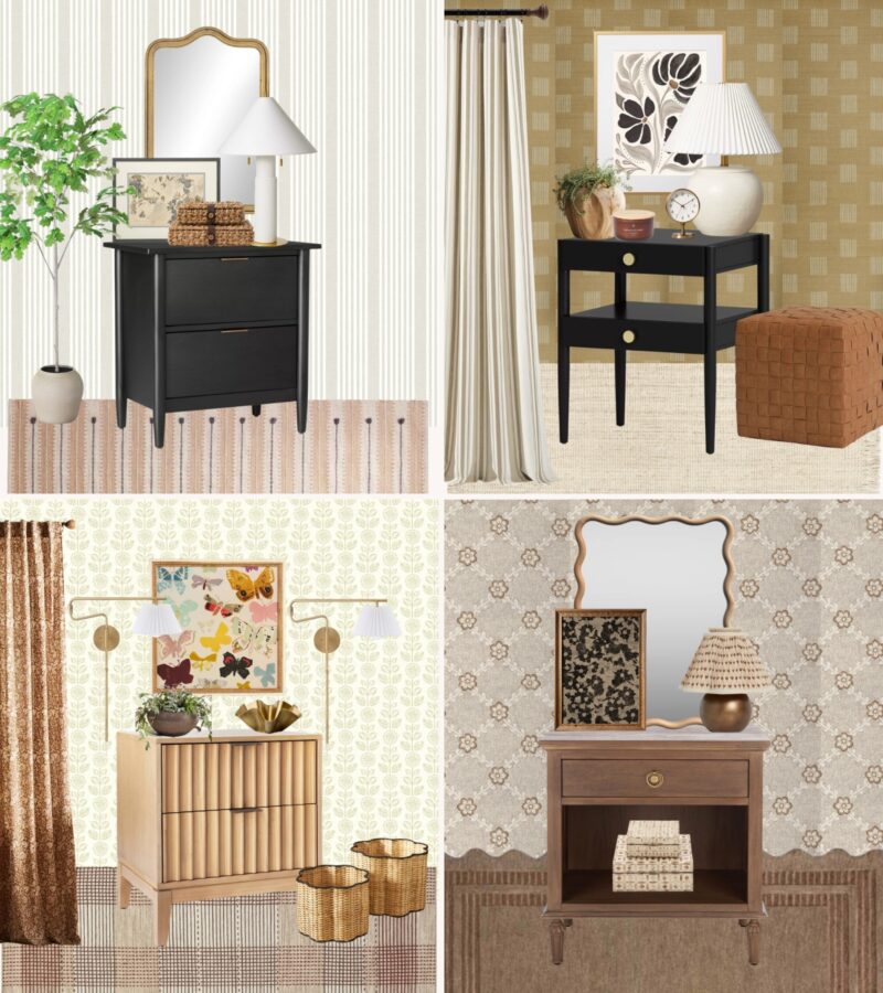 5 Beautiful Nightstand Decor Ideas - Home By Alley