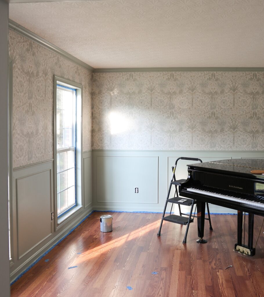 Add Simple Crown Molding Or Trim Updates - after